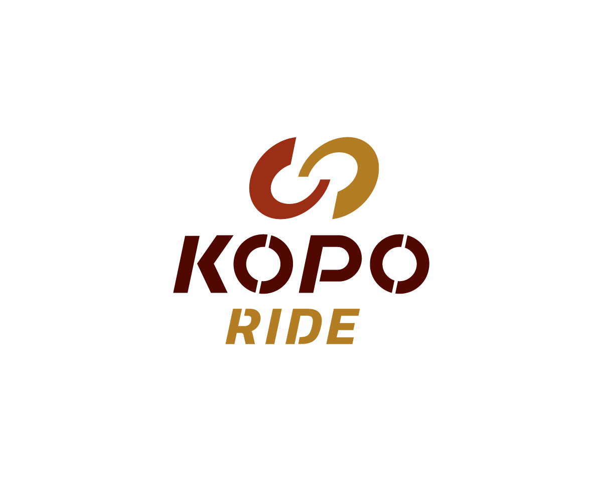 Identité visuelle Kopo Ride, vélos et accessoires en bois à Castets, Landes